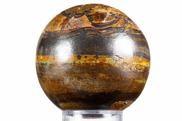Marra Mamba Tiger's Eye Sphere - Australia #342012